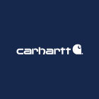 Navy blue square with white Carhartt logo