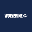 White Wolverine logo on navy blue background